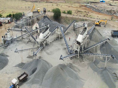 Sand And Gravel Processing System Features