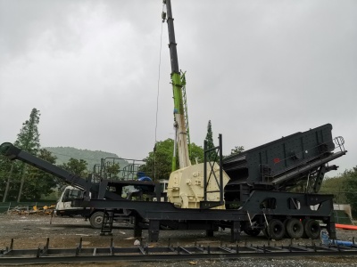 stone crushing plant and equipment for quarries