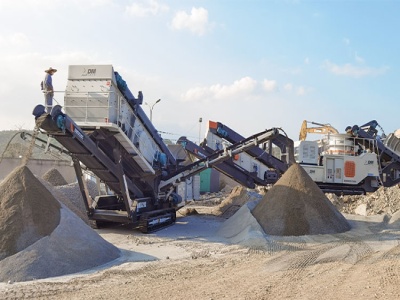 Mobile washing plant: Mining Material and Equipment